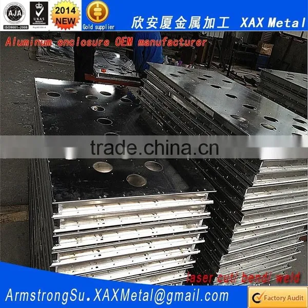 XAX01Alu OEM ODM Customized Laser Cut Bend Weld Sheet Aluminum 5052 6061 GB/T 3880-2006 Enclosure photo-6