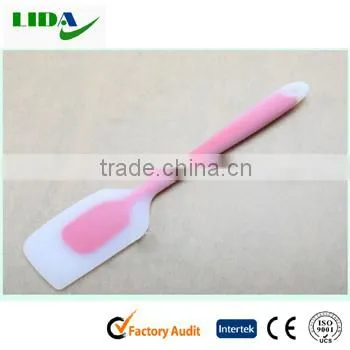 2 Colors Perfect Beautiful Design Flexible Translucent Silicone Spatula KIT307 photo-6