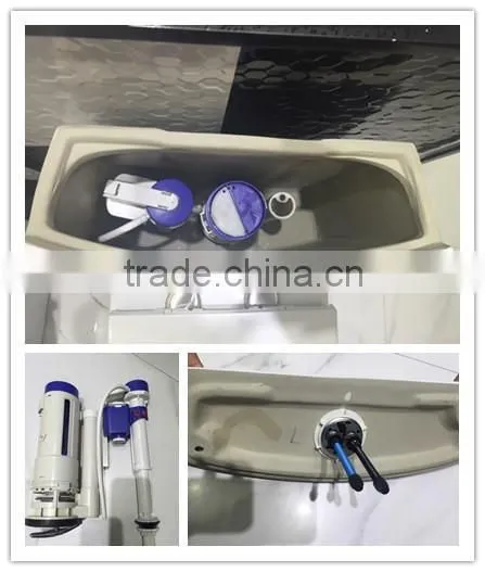 YL-1022 Elegant Design Sanitary Ware Square Siphonic One Piece Toilet photo-6