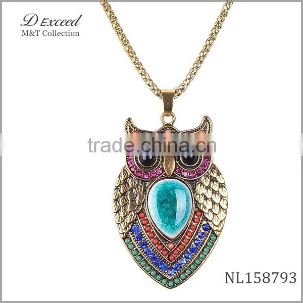 Jewelry Factory Wholesale 18kgp Gold Chain Pendant Necklace photo-3