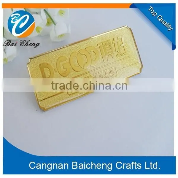 Ancient Antique Brass Factory Custom Zinc Alloy Badges photo-4