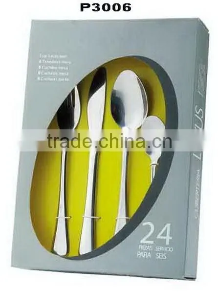 Stainless Steel 24 Pcs Cutlery Set photo-3