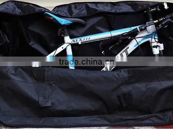 Foldable Bicycle Transport Case Travel Black Bike Bag photo-3