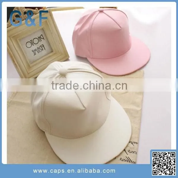 Custom Leather Patch Logo Snapback Hats Wholesale photo-5