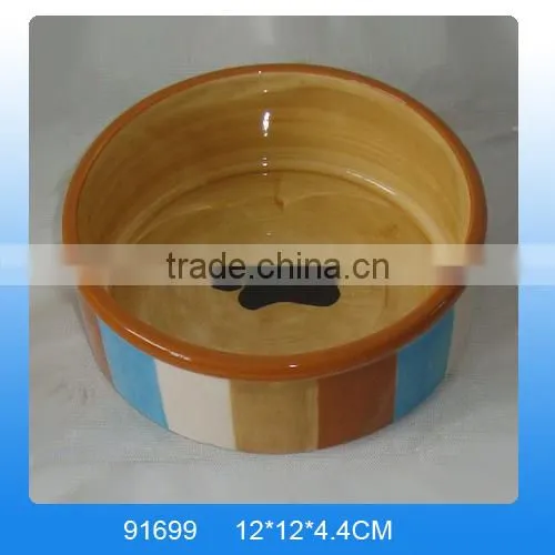 Custom Ceramic Bowls for Dogs With Customized Logo Painting Supplier's Choice photo-6