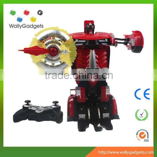 Intelligent Shifting Robot Hobby 2.4G RC Distortion Deformation Stunt Cars Remote Robot Car Toys Transform photo-4