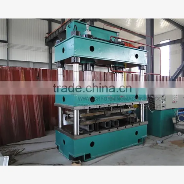 FX Stone Chip Coated Metal Roof Tile Sheet Roll Forming Machine photo-3