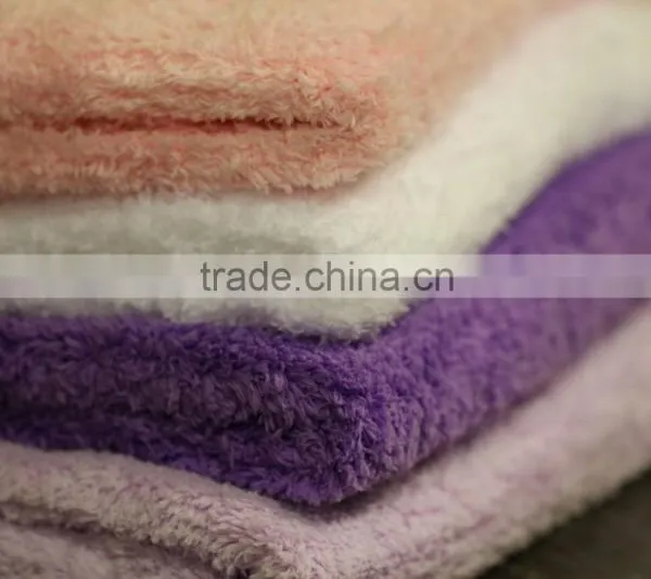 Pastel Color Soft Fluffy 1 Ply Suede Blanket for Single