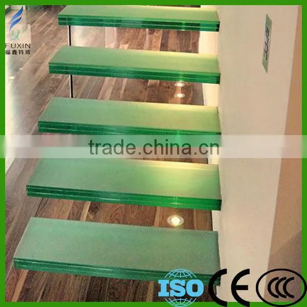 Laminated Safety Glass For Stairs/Laminated Glass Stairs Manufacturer photo-5