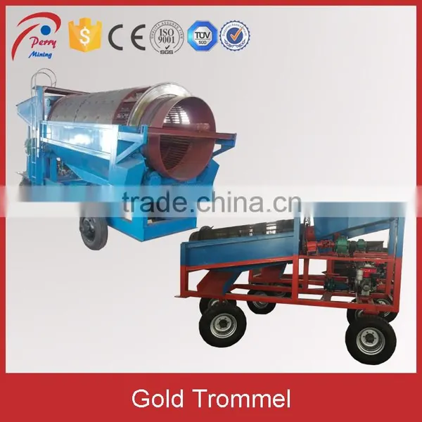 Large Capacity Mobile River Sand Washing Plant