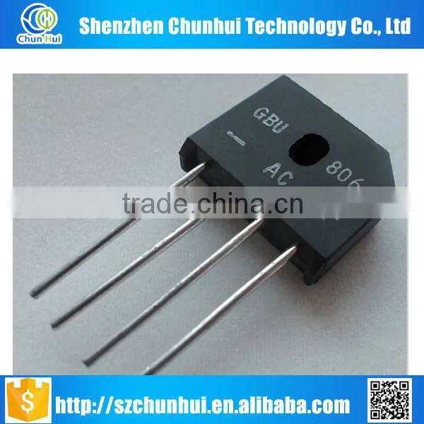 TAIWAN SEMICONDUCTOR GBU806 BRIDGE RECTIFIER, 1PH, 8A, 800V THD