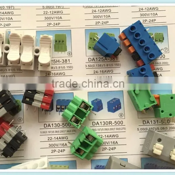 3.5mm Pluggable Pcb Terminal Block 3.5mm 3.81mm Pitch 2 3 4 5 6 7 8 9 10 12 1 Electric Connectors With UL UDE CE CQC Certificate photo-3