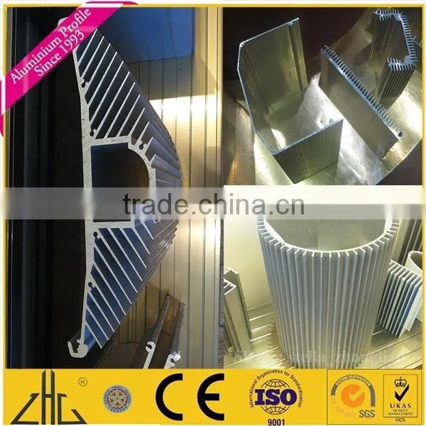 Aluminum Heat Sink CNC/alluminum Doors/mirror Aluminum Screen Frame/aluminum Circular Pole Tent/triangle Sink Zhonglian Aluminum