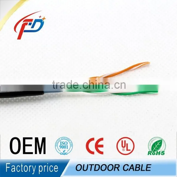 4 Wire Indoor/Outdoor Telephone Cable Copper Conductor 100m/roll photo-3