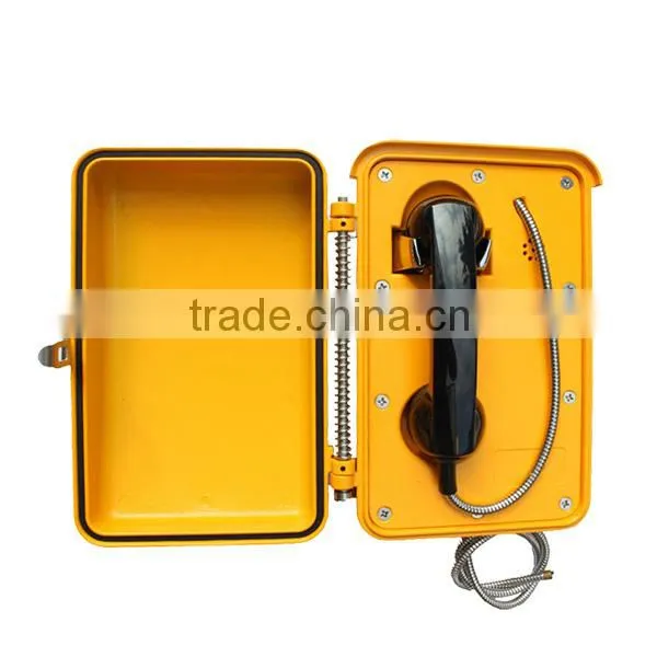 Heavy Duty Industrial Telephone Set Vandal Resistant Weatherproof Phone KNSP-03 photo-6