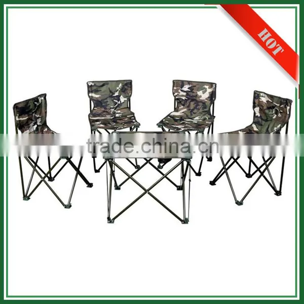 Steel Tube + 600D Oxford Outdoor Canvas Camping Folding Picnic Table photo-5