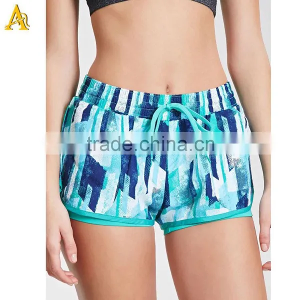 Dongguang Womens Clothing Online Sexy Shorts for Women Surf Board Shorts Printed Boardshorts