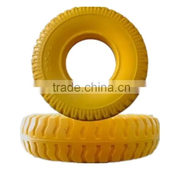 Inflate Tire Air Tire 4.10/3.50-4 Solid pu Foam Wheel photo-5