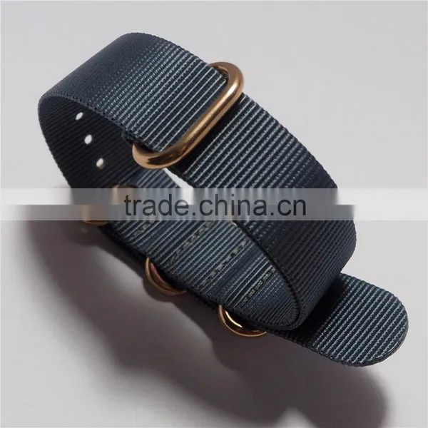 18 20 22 24mm Custom Solid Color OEM Designer Nylon Band photo-3