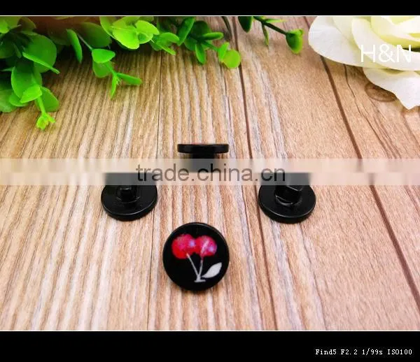 Colorful Polyester Resin Button