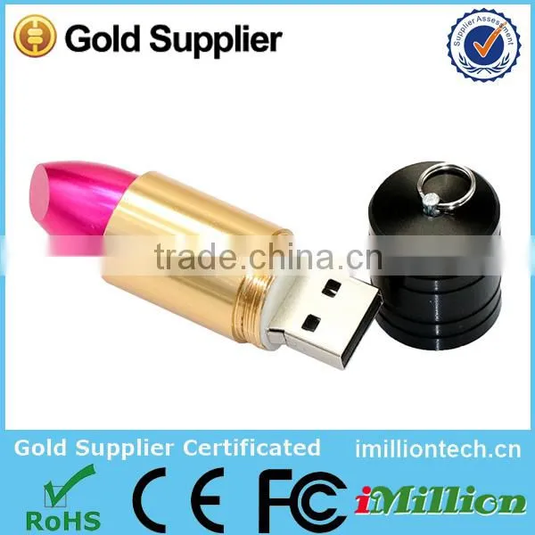 8gb Wholesale Gift Lipstick USB Flash Drive Memory Stick photo-3