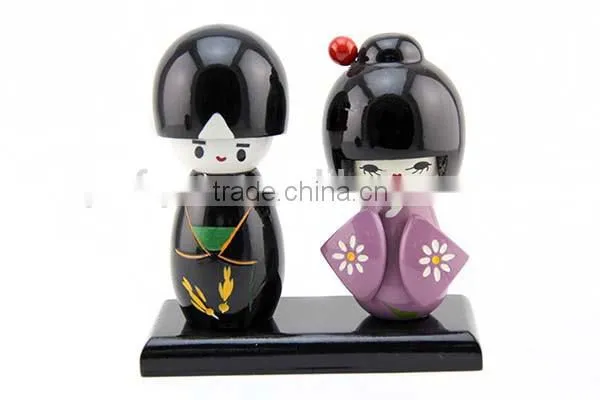 Traditional Wedding Doll Japanese Kokeshi Dolls photo-2