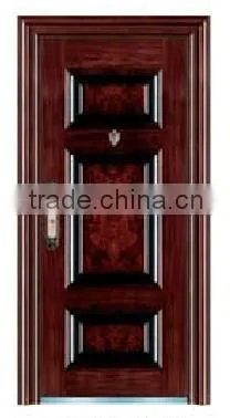 New Flush Panel Steel Door Design Steel Security Doors photo-2