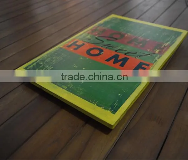 Wooden Vintage Style Sign - Wall Decoration WQ-002 photo-6