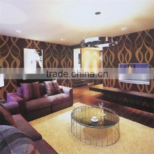 Pvc Wallcovering, Wallpaper/wall Paper Modern for Home Walls photo-4