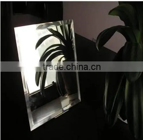 Customized New Makeup Bathroom Mirror New Design Patterned Plain Mirror Glass photo-4