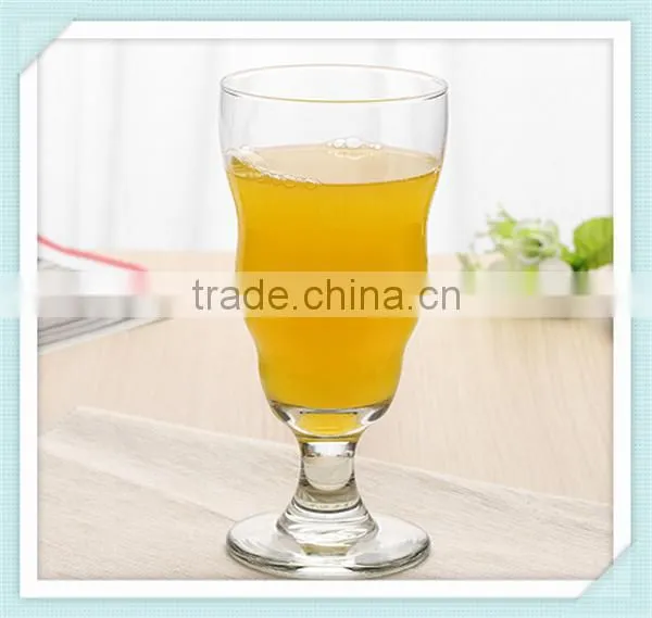 2016 Crystal Lead Free Juice Glass Cup Mouth Blowing Glass Juice Cup Soft Drinking Glass Cup With Straw photo-3