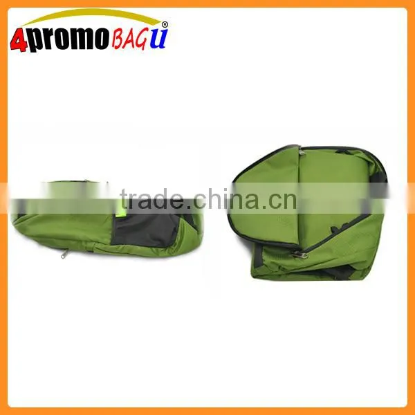 Factory Cheap Promotion Nylon Foldable Bag Folding Backpack photo-5