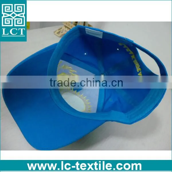 LCTN1837 Navy Blue Leather Brim Baseball Cap for Kazakhstan photo-4