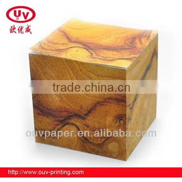 2016 Sticky Note Cube With Wooden Pallet