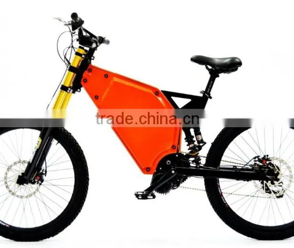 48V 350W off Road Stealth Bomber Electric Bicycle , Beach Cruiser Electric Bicycle, Men's Ebike photo-5