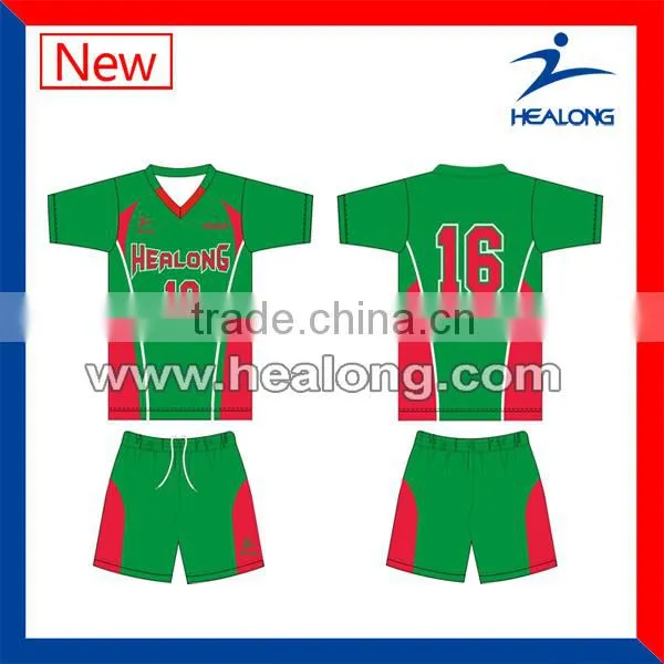 Women's Blue and Red Volleyball Wear in New 2014