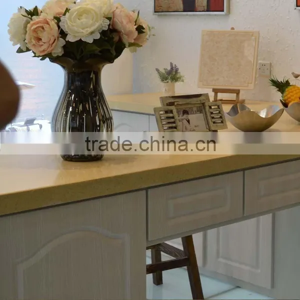 Office Commercial Stone Reception Desk/ White Office Marble Reception Counter photo-3