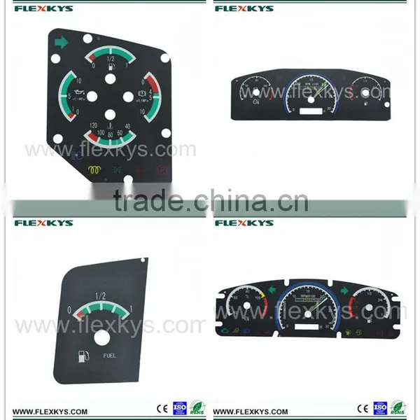 Matt Finished High Quality Membrane Label for Instrument Panel photo-5