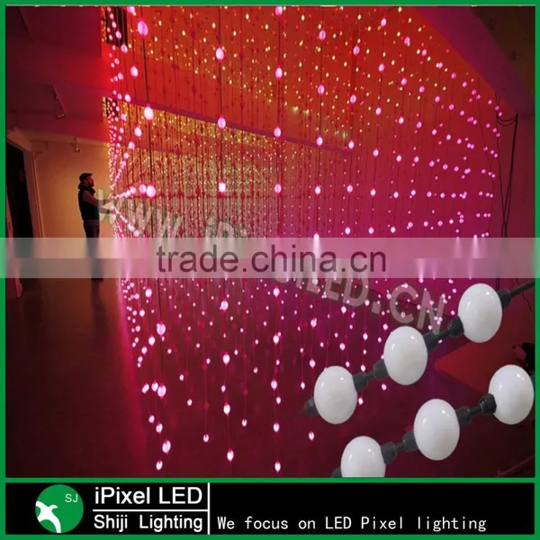 Dmx512 Led Crystal Dmx Ball Light Hanging Party Lights 50mm photo-2