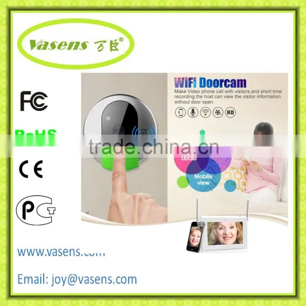 2016 ip Wifi Camera Door Bell Visual on Mobile