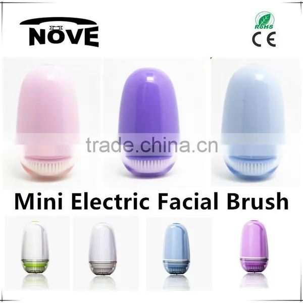 2016 Face Cleaning Make up Brushes Silicon Ultrasonic Face Massager