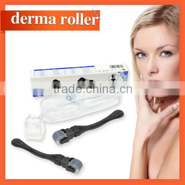 2016 New Skin Dema Roller Micro Needle Therapy Acne Scar Removal 360 Degree Roating 600 Needles Micro Stainless Derma Roller CE photo-3