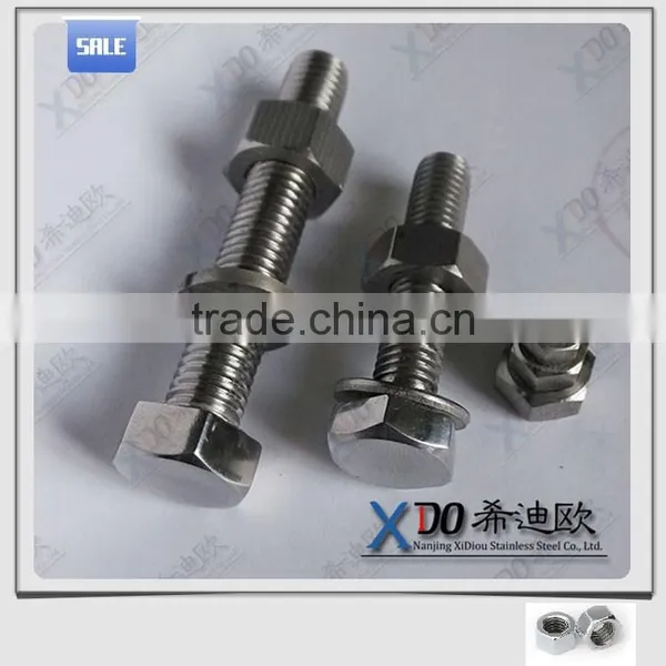 Gh4169 /alloy718 Stainless Steel Hex Bolt and Nut gh 4033 / Alloy925 photo-2