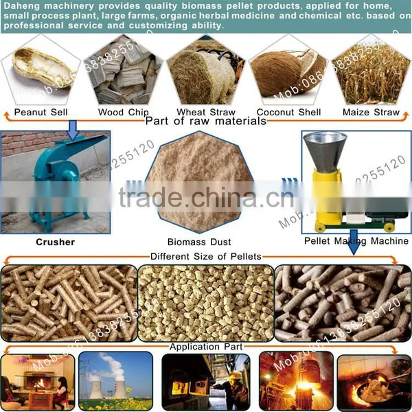 China Supplier Munch Straw Rice Husk Pellet Mill photo-3