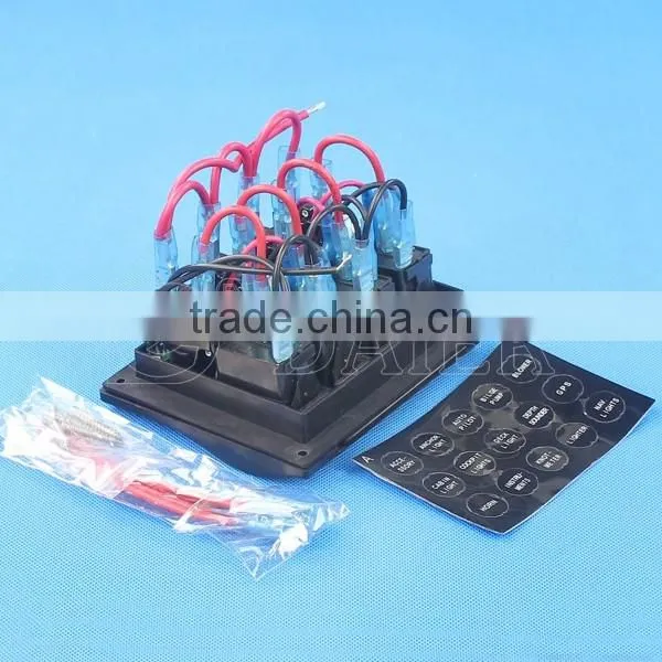 Waterproof Marine Rocker Switch Panel photo-3