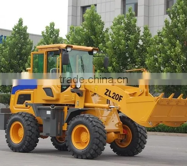 Hot Sale New Design Hydraulic 2 Ton Wheel Loader ZL20F With Cummin s Engine Air Conditioner photo-3