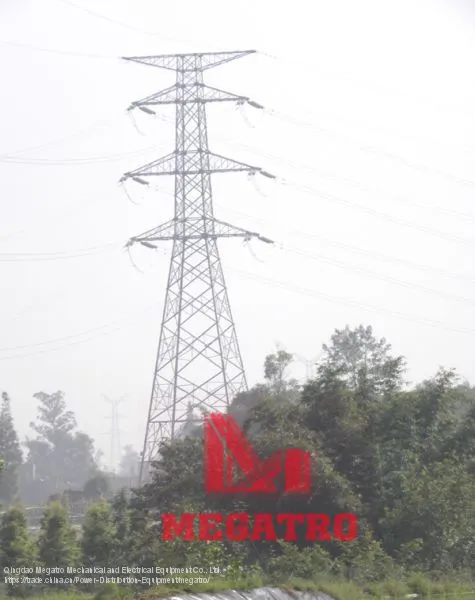 220KV 2D1 SJ1 Double Circuit Transmission Tower photo-2