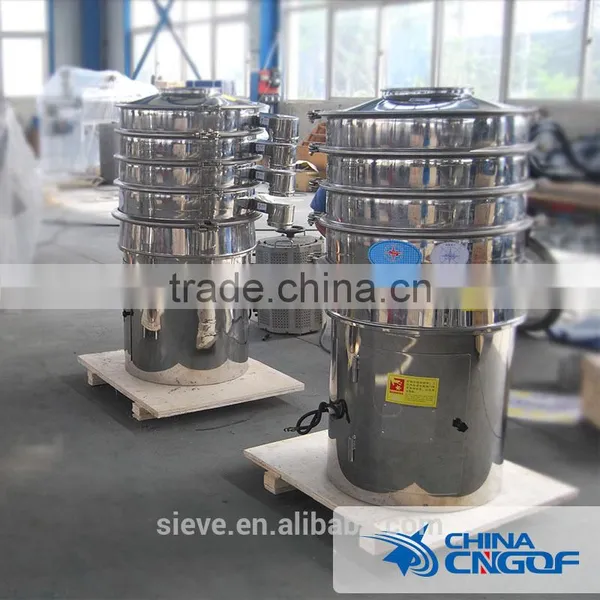 Food Grade High Frequency Circular Stainless Steel Sifter Machine photo-4