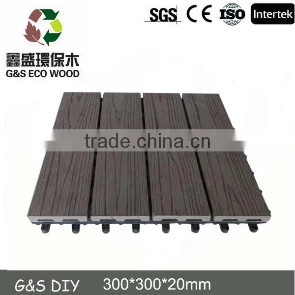 Wood Plastic Composite Non-slip Wpc Diy Flooring photo-2