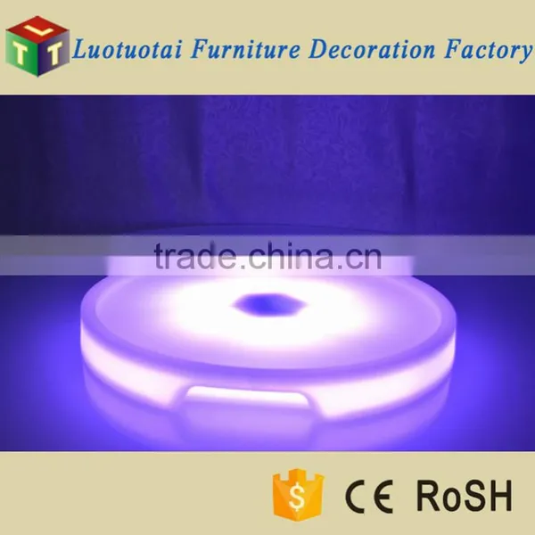 PE Material Round Shape RGBW Color LED Wine Pallet for Events/party/wedding photo-4